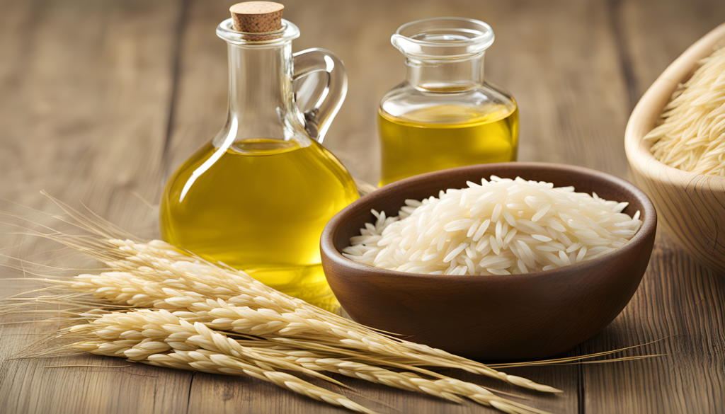 Rice bran deals oil for hair