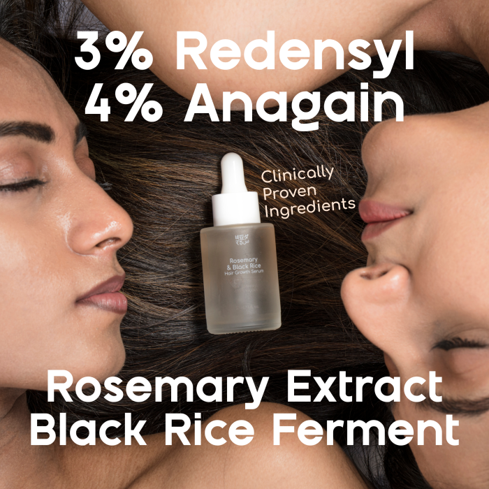 3% redensyl and 4% anagain hair growth serum