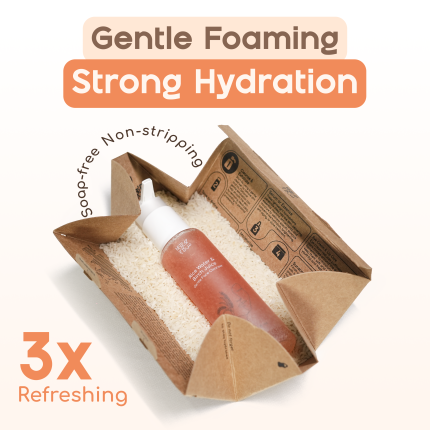 gentle foaming face cleanser