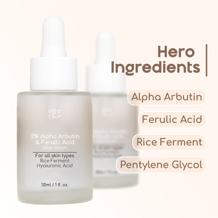 key ingredients of face glow serum