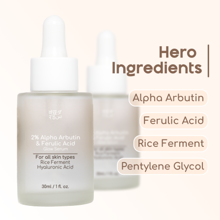 key ingredients of face glow serum