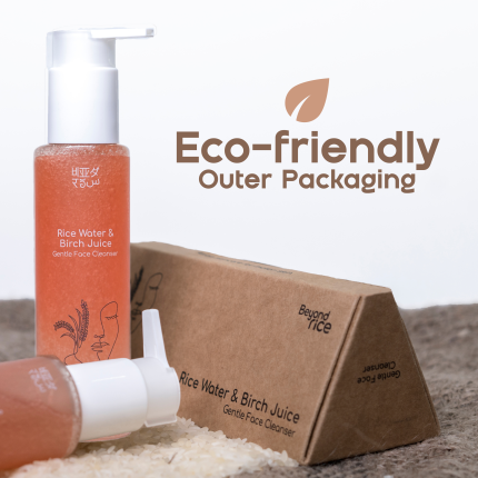 eco friendly birch juice face cleanser