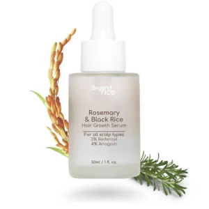 Rosemary & Black Rice - advanced Hair growth serum with Rosemary extract, redensyl and anagain