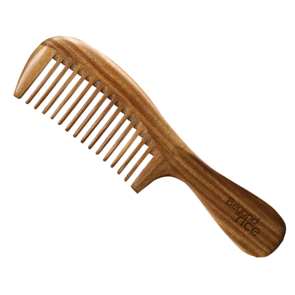Wooden neem comb of beyond rice