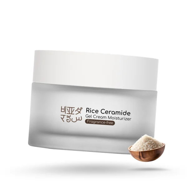 Fragrance-free rice ceramide gel cream by beyond rice skincare - Face moisturizer