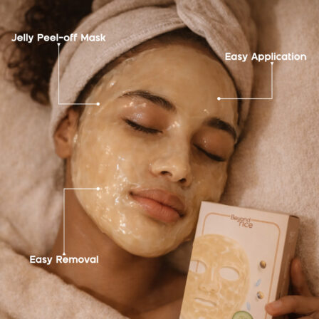 Collagen Jelly Mask with Rice, Niacinamide and Cucumber - Image 3
